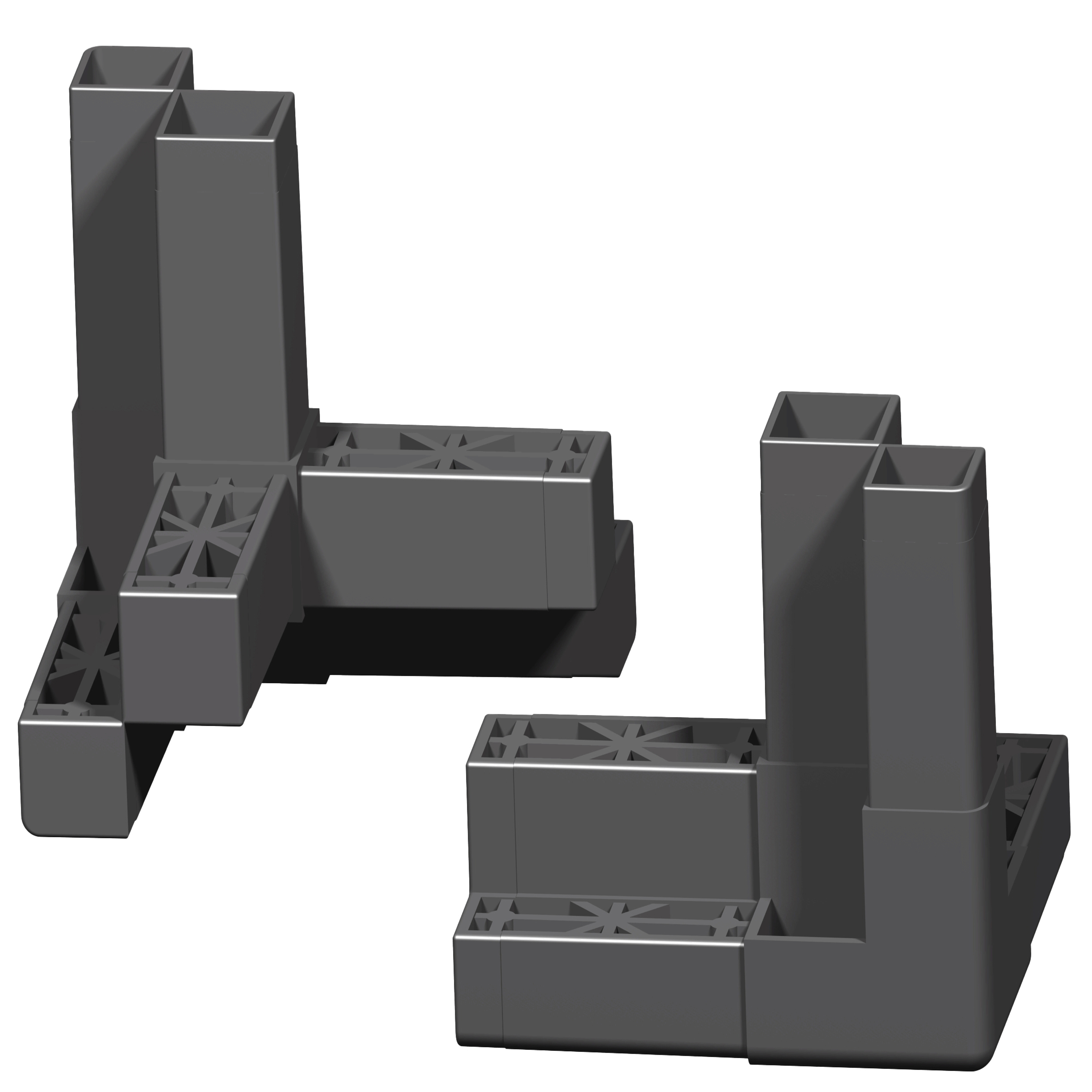 KP008 - 50' LİK HİJYENİK PLASTİK KÖŞE